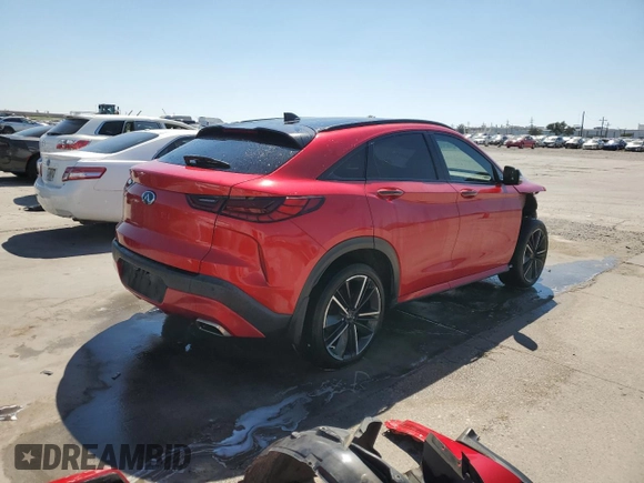 2022 Infiniti QX55 Essential z VIN 3PCAJ5K37NF112146, wystawiony jako Copart lot #74987654 z przebiegiem 49 673 mil mil oraz Szkoda całkowita • Salvage title. Historia ofert i sprzedaży dostępna na DreamBid. Obrazek 3.