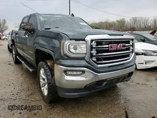 2017 GMC Sierra 1500 SLT with VIN 3GTP1NEC6HG213554, listed as a Copart auction lot 52436745 with 104,023 mi miles and Salvage title. Bid and sale history available at DreamBid. Image 13.