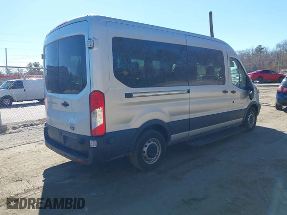 2016 Ford Transit Passenger XL with VIN 1FBZX2CM5GKA20891, listed as a IAAI auction lot 41677359 with 83,119 mi miles. Bid and sale history available at carsss.com. Image 4.