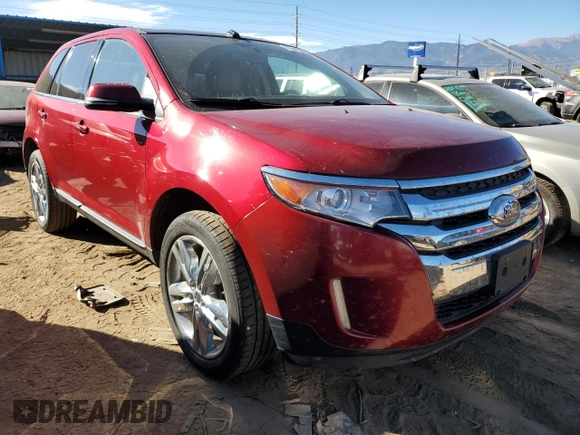2013 Ford Edge Limited with VIN 2FMDK3KC9DBC66329, listed as a Copart auction lot 73643993 with 106,313 mi miles and Clean Title. Bid and sale history available at carsss.com. Image 4.