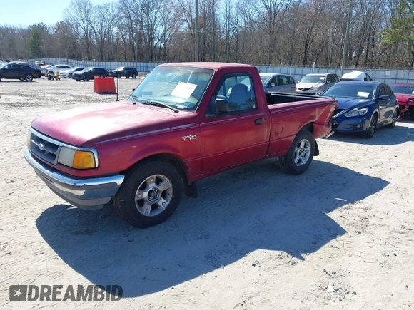 1995 Ford Ranger Splash z VIN 1FTCR10A6SUB40213, wystawiony jako IAAI lot #41678699 z przebiegiem 156 603 mil mil oraz . Historia ofert i sprzedaży dostępna na DreamBid. Obrazek 2.