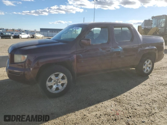 2008 Honda Ridgeline RTL with VIN 2HJYK16568H002540, listed as a Copart auction lot 76833764 with 0 mi miles and Clean Title. Bid and sale history available at carsss.com. Image 1.