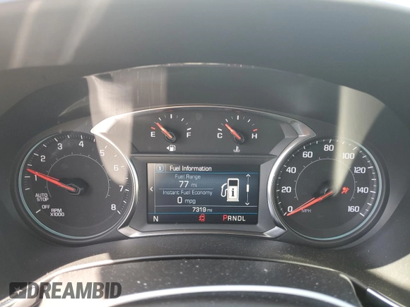 2024 Chevrolet Equinox LS with VIN 3GNAXHEG8RL368938, listed as a Copart auction lot 51263085 with 7,319 mi miles and Salvage Title. Bid and sale history available at DreamBid. Image 9.