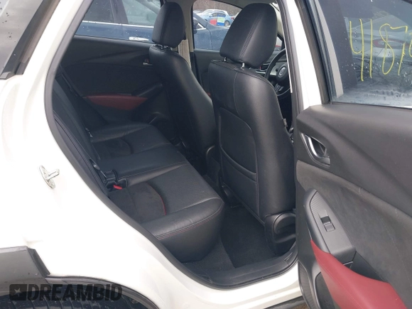 2016 Mazda CX-3 Grand Touring with VIN JM1DKFD73G0129737, listed as a IAAI auction lot 41875808 with 120,547 mi miles. Bid and sale history available at carsss.com. Image 8.