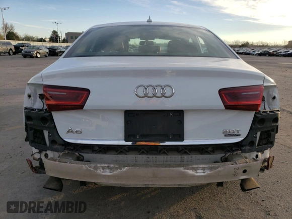 2017 Audi A6 Premium with VIN WAUF8AFC5HN064783, listed as a Copart auction lot 49827245 with 51,014 mi miles and Salvage Title. Bid and sale history available at carsss.com. Image 6.