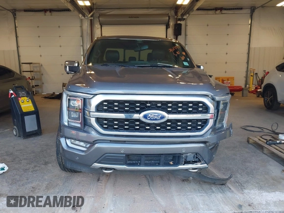 2022 Ford F-150 XL with VIN 1FTFW1E88NFA39758, listed as a IAAI auction lot 41619195 with 87,294 mi miles. Bid and sale history available at carsss.com. Image 12.