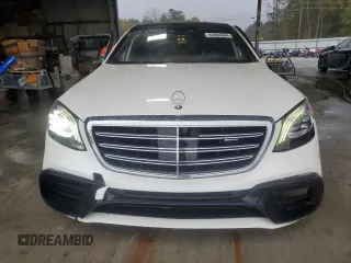 2018 Mercedes-Benz S 63 AMG with VIN WDDUG8JB2JA343602, listed as a Copart auction lot 84506804 with 103,928 mi miles and Salvage title. Bid and sale history available at DreamBid. Image 5.
