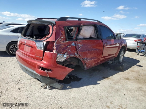 2011 Mitsubishi Outlander SE with VIN JA4AS3AW5BU031625, listed as a Copart auction lot 42785635 with 125,062 mi miles and Salvage Title. Bid and sale history available at carsss.com. Image 3.