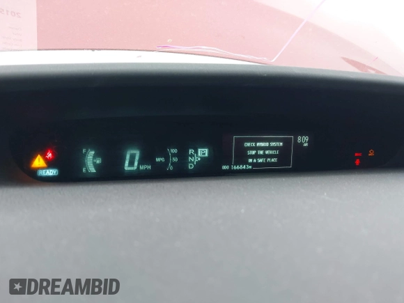 2015 Toyota Prius Four with VIN JTDKN3DU0F0428944, listed as a IAAI auction lot 42043343 with 166,843 mi miles. Bid and sale history available at carsss.com. Image 7.