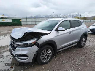 2018 Hyundai Tucson SEL with VIN KM8J3CA46JU754153, listed as a Copart auction lot 53725295 with 88,442 mi miles and Salvage title. Bid and sale history available at DreamBid. Image 1.
