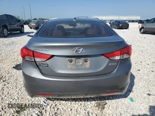 2013 Hyundai Elantra Limited with VIN 5NPDH4AE7DH202368, listed as a Copart auction lot 52707695 with 105,956 mi miles and Salvage Title. Bid and sale history available at DreamBid. Image 6.