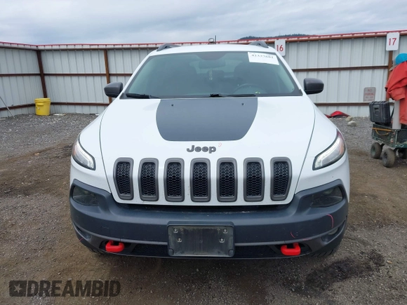 2017 Jeep Cherokee Trailhawk z VIN 1C4PJMBS7HW538219, wystawiony jako IAAI lot #42337681 z przebiegiem 168 734 mil mil oraz . Historia ofert i sprzedaży dostępna na DreamBid. Obrazek 13.