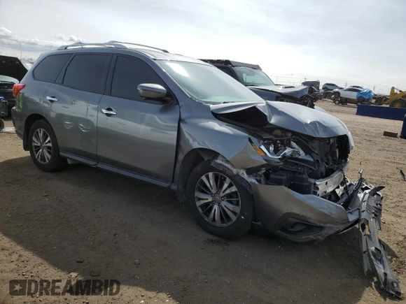 2018 Nissan Pathfinder SL with VIN 5N1DR2MN8JC621121, listed as a Copart auction lot 49733905 with 84,544 mi miles and Salvage Title. Bid and sale history available at carsss.com. Image 4.