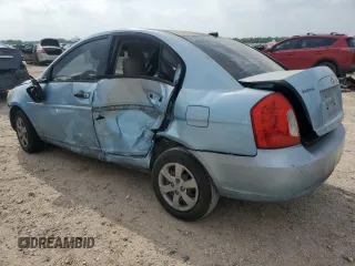 2010 Hyundai Accent GLS with VIN KMHCN4AC9AU422918, listed as a Copart auction lot 51792265 with 0 mi miles and Salvage Title. Bid and sale history available at carsss.com. Image 2.