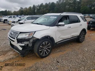 2016 Ford Explorer Platinum with VIN 1FM5K8HT2GGD09401, listed as a Copart auction lot 49823085 with 170,361 mi miles and Salvage Title. Bid and sale history available at DreamBid. Image 1.