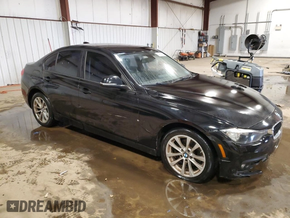 2016 BMW 3 Series 320i xDrive with VIN WBA8E5G59GNT94921, listed as a Copart auction lot 46319145 with 81,955 mi miles and Salvage Title. Bid and sale history available at carsss.com. Image 4.