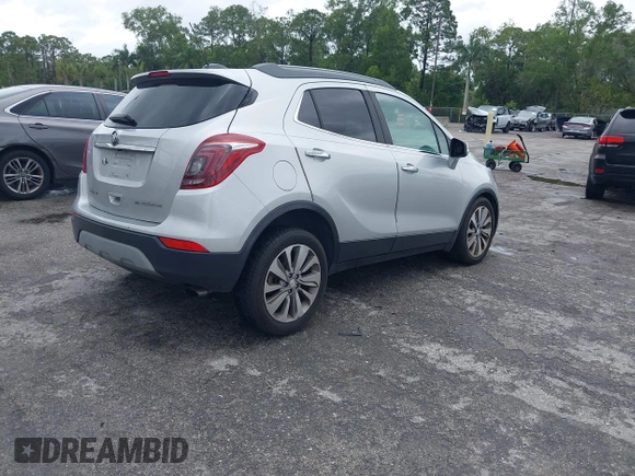 2018 Buick Encore Preferred with VIN KL4CJASB0JB717254, listed as a IAAI auction lot 41985178 with 123,948 mi miles. Bid and sale history available at carsss.com. Image 4.