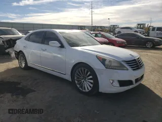 2014 Hyundai Equus Ultimate z VIN KMHGH4JH5EU089627, wystawiony jako Copart lot #88959255 z przebiegiem 77 453 mil mil oraz Szkoda całkowita • Salvage title. Historia ofert i sprzedaży dostępna na DreamBid. Obrazek 4.