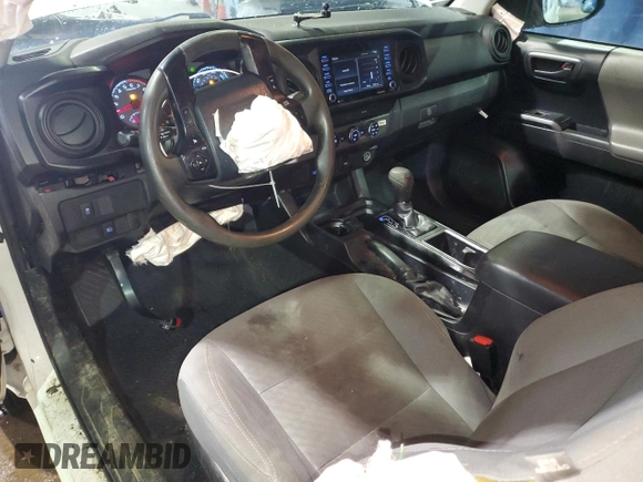 2020 Toyota Tacoma SR with VIN 5TFRX5GN5LX175373, listed as a Copart auction lot 51676665 with 99,071 mi miles and Salvage Title. Bid and sale history available at DreamBid. Image 8.