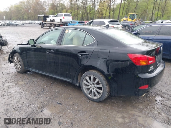 2008 Lexus IS 250 with VIN JTHCK262485023760, listed as a IAAI auction lot 42201634 with 163,842 mi miles and . Bid and sale history available at DreamBid. Image 3.