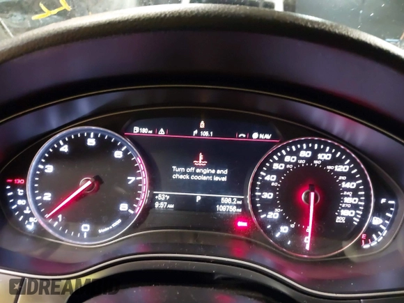 2012 Audi A7 z VIN WAUWGCFC2CN091270, wystawiony jako IAAI lot #41261927 z przebiegiem 109 756 mil mil oraz . Historia ofert i sprzedaży dostępna na DreamBid. Obrazek 7.