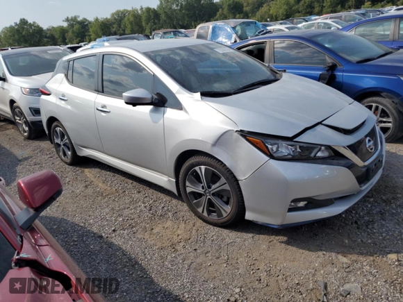 2022 Nissan LEAF SV Plus with VIN 1N4BZ1CV8NC551509, listed as a Copart auction lot 70308764 with 39,679 mi miles and Salvage Title. Bid and sale history available at DreamBid. Image 4.