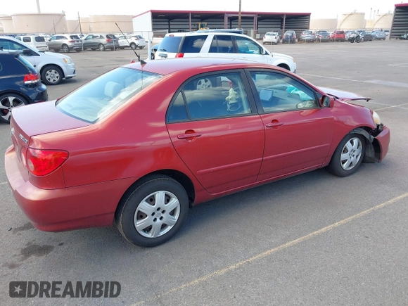 2007 Toyota Corolla CE with VIN 1NXBR30E97Z853281, listed as a IAAI auction lot 41861120 with 84,444 mi miles and . Bid and sale history available at DreamBid. Image 4.