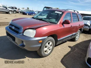 2005 Hyundai Santa Fe GLS with VIN KM8SC73D95U920289, listed as a Copart auction lot 72816834 with 120,879 mi miles and Salvage Title. Bid and sale history available at carsss.com. Image 1.