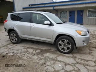 2012 Toyota RAV4 Sport with VIN JTMRK4DV0C5109113, listed as a Copart auction lot 43638555 with 139,639 mi miles and Salvage Title. Bid and sale history available at carsss.com. Image 4.