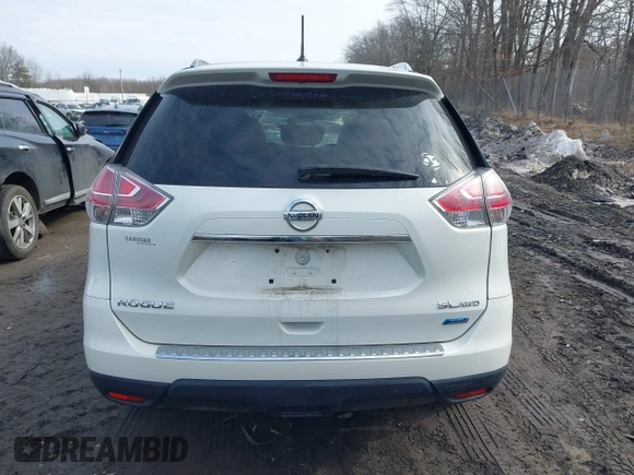 2014 Nissan Rogue S with VIN 5N1AT2MV9EC870327, listed as a IAAI auction lot 41787876 with 98,534 mi miles. Bid and sale history available at carsss.com. Image 16.