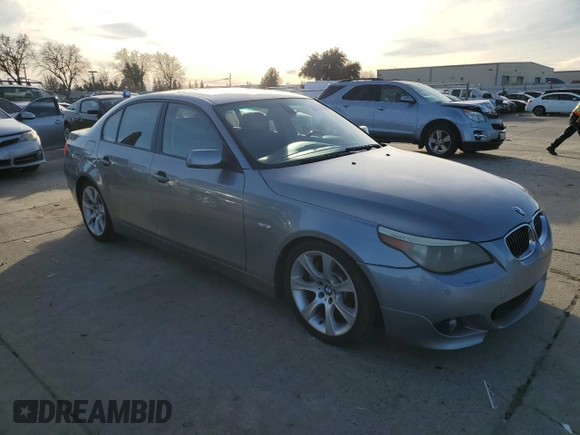2006 BMW 5 Series 550i with VIN WBANB535X6CP00200, listed as a Copart auction lot 87271514 with 241,153 mi miles and Clean Title. Bid and sale history available at DreamBid. Image 4.