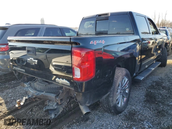 2016 Chevrolet Silverado 1500 High Country with VIN 3GCUKTEC4GG149954, listed as a Copart auction lot 82769224 with 130,820 mi miles and Salvage Title. Bid and sale history available at DreamBid. Image 3.