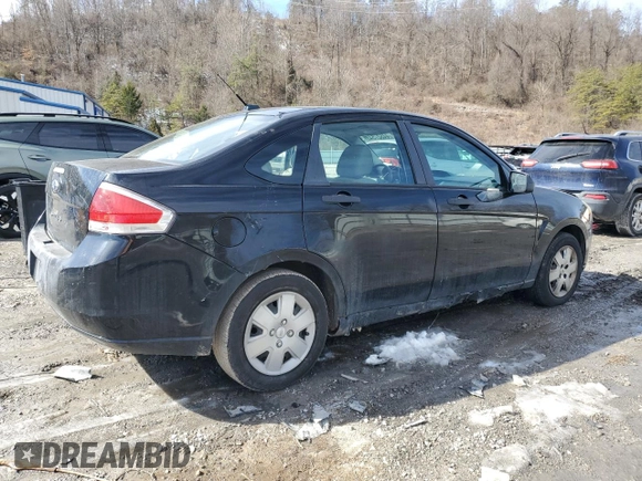 2010 Ford Focus S with VIN 1FAHP3EN7AW251154, listed as a Copart auction lot 44527545 with 107,058 mi miles and Salvage Title. Bid and sale history available at carsss.com. Image 3.