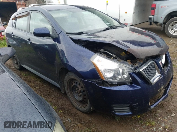 2010 Pontiac Vibe w/1SA with VIN 5Y2SP6E85AZ409436, listed as a Copart auction lot 78121904 with 104,354 mi miles and Salvage Title. Bid and sale history available at carsss.com. Image 4.