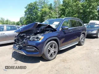 2022 Mercedes-Benz GLS 450 with VIN 4JGFF5KE1NA635210, listed as a IAAI auction lot 42369149 with 27,239 mi miles and . Bid and sale history available at DreamBid. Image 17.