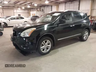 2012 Nissan Rogue SV with VIN JN8AS5MV6CW352006, listed as a IAAI auction lot 41206198 with 136,258 mi miles. Bid and sale history available at carsss.com. Image 2.
