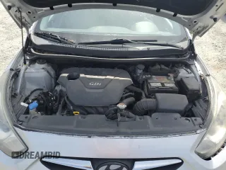 2014 Hyundai Accent GLS with VIN KMHCT4AE7EU638117, listed as a Copart auction lot 49816955 with 189,255 mi miles and Salvage Title. Bid and sale history available at carsss.com. Image 12.