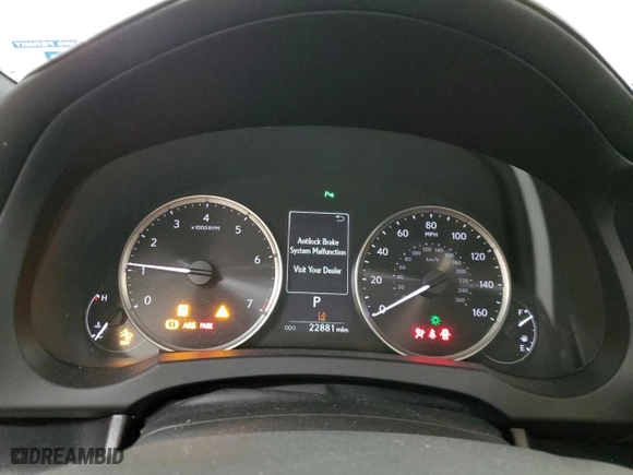 2022 Lexus RC with VIN JTHDZ5BC0N5025338, listed as a Copart auction lot 51649594 with 22,881 mi miles and Salvage Title. Bid and sale history available at carsss.com. Image 9.