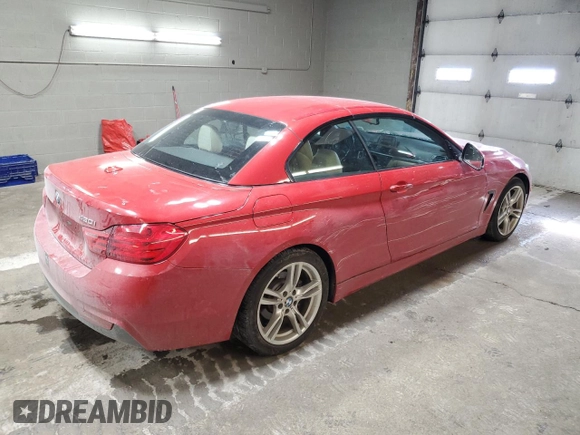 2017 BMW 4 Series 430i z VIN WBA4U7C50H5D43282, wystawiony jako Copart lot #47226685 z przebiegiem 30 973 mil mil oraz Szkoda całkowita • Salvage title. Historia ofert i sprzedaży dostępna na DreamBid. Obrazek 3.