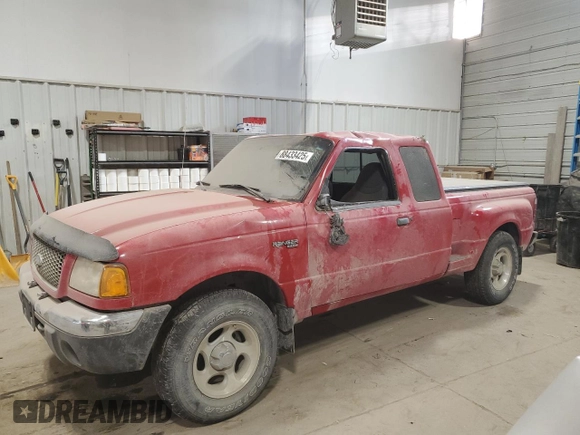 2001 Ford Ranger XL Fleet with VIN 1FTZR15U71PA36176, listed as a Copart auction lot 88433425 with 157,764 mi miles and Salvage title. Bid and sale history available at DreamBid. Image 1.
