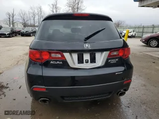 2011 Acura RDX with VIN 5J8TB1H21BA005385, listed as a Copart auction lot 51419405 with 138,376 mi miles and Salvage Title. Bid and sale history available at carsss.com. Image 6.