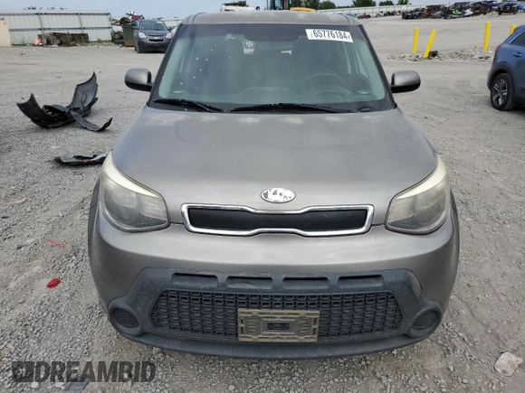 2015 Kia Soul with VIN KNDJN2A28F7162041, listed as a Copart auction lot 65776184 with 126,848 mi miles and Non Repairable. Bid and sale history available at DreamBid. Image 5.