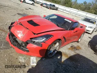2016 Chevrolet Corvette Z51 2LT with VIN 1G1YK2D73G5107713, listed as a Copart auction lot 44082503 with 0 mi miles. Bid and sale history available at carsss.com. Image 1.