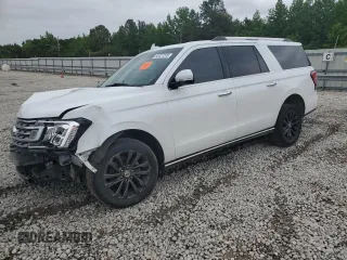 2020 Ford Expedition Max Limited с VIN 1FMJK1KT7LEA04349, выставлен на аукционе Copart как лот 55227295 с пробегом Не указан миль и Списание • Salvage title. История ставок и продаж доступна на DreamBid. Изображение 1.