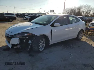 2013 Dodge Dart Rallye with VIN 1C3CDFBA3DD201730, listed as a Copart auction lot 41635245 with 162,398 mi miles and Salvage Title. Bid and sale history available at carsss.com. Image 1.