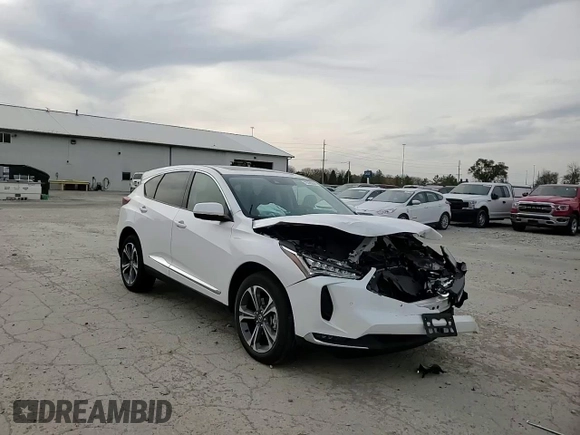 2024 Acura RDX w/Advance Package with VIN 5J8TC2H7XRL023364, listed as a Copart auction lot 78395644 with 6,953 mi miles and Salvage Title. Bid and sale history available at carsss.com. Image 11.