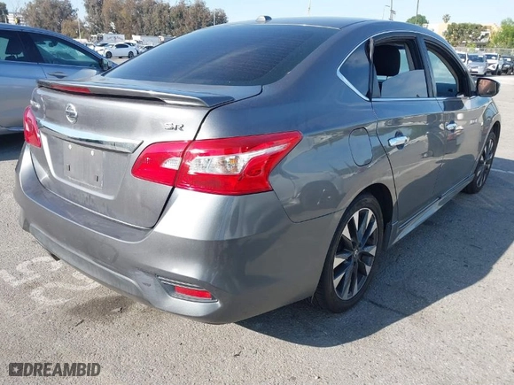 2017 Nissan Sentra SV with VIN 3N1AB7AP2HY224359, listed as a IAAI auction lot 41855560 with 117,709 mi miles. Bid and sale history available at carsss.com. Image 4.