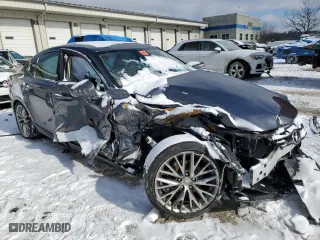 2014 Lexus IS 250 with VIN JTHCF1D22E5007375, listed as a Copart auction lot 45572515 with 16,865 mi miles and Salvage Title. Bid and sale history available at carsss.com. Image 4.