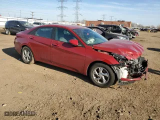 2022 Hyundai Elantra SE with VIN KMHLL4AG3NU325079, listed as a Copart auction lot 48856455 with 68,059 mi miles and Salvage Title. Bid and sale history available at carsss.com. Image 4.