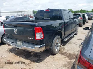 2023 Ram 1500 Big Horn with VIN 1C6SRFFT0PN661101, listed as a IAAI auction lot 42486915 with 10,646 mi miles and . Bid and sale history available at DreamBid. Image 4.